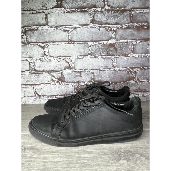 Thursday Everyday Triple Black Matte Premier Low Top Sneakers Walking Men Sz 10 main image 7